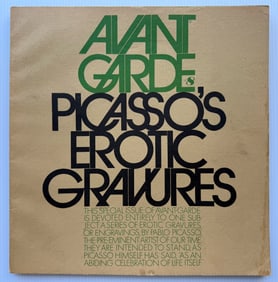 AVANT GARDE #4 WITH PICASSO EROTIC GRAVURES LITHOS