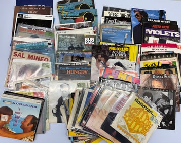 HUGE SET OF 180+ PICTURE SLEEVES FOR 45s