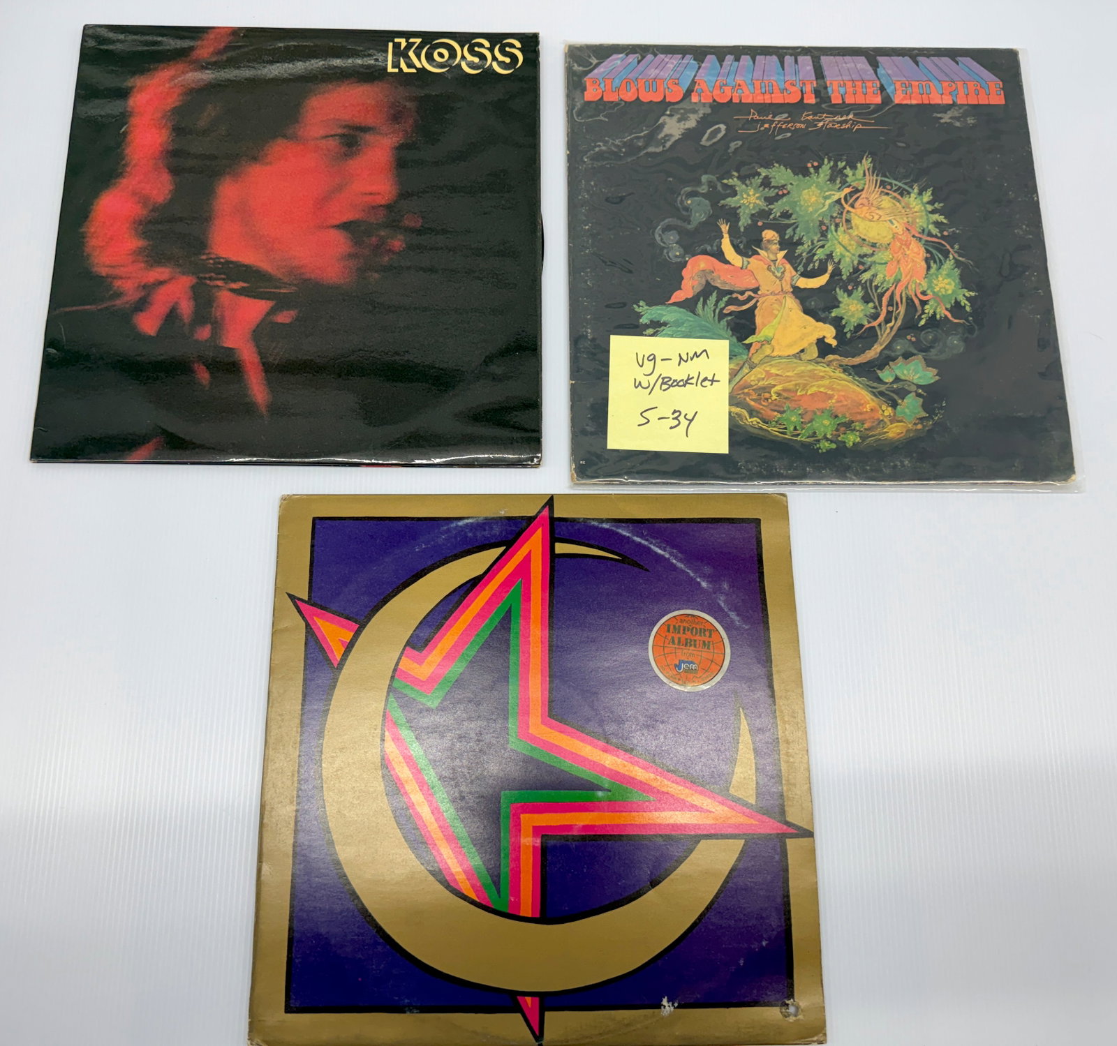 KOSS, JEFFERSON STARSHIP: KOSS, JEFFERSON STARSHIP, KINGDOM COME - ARTHUR BROWN