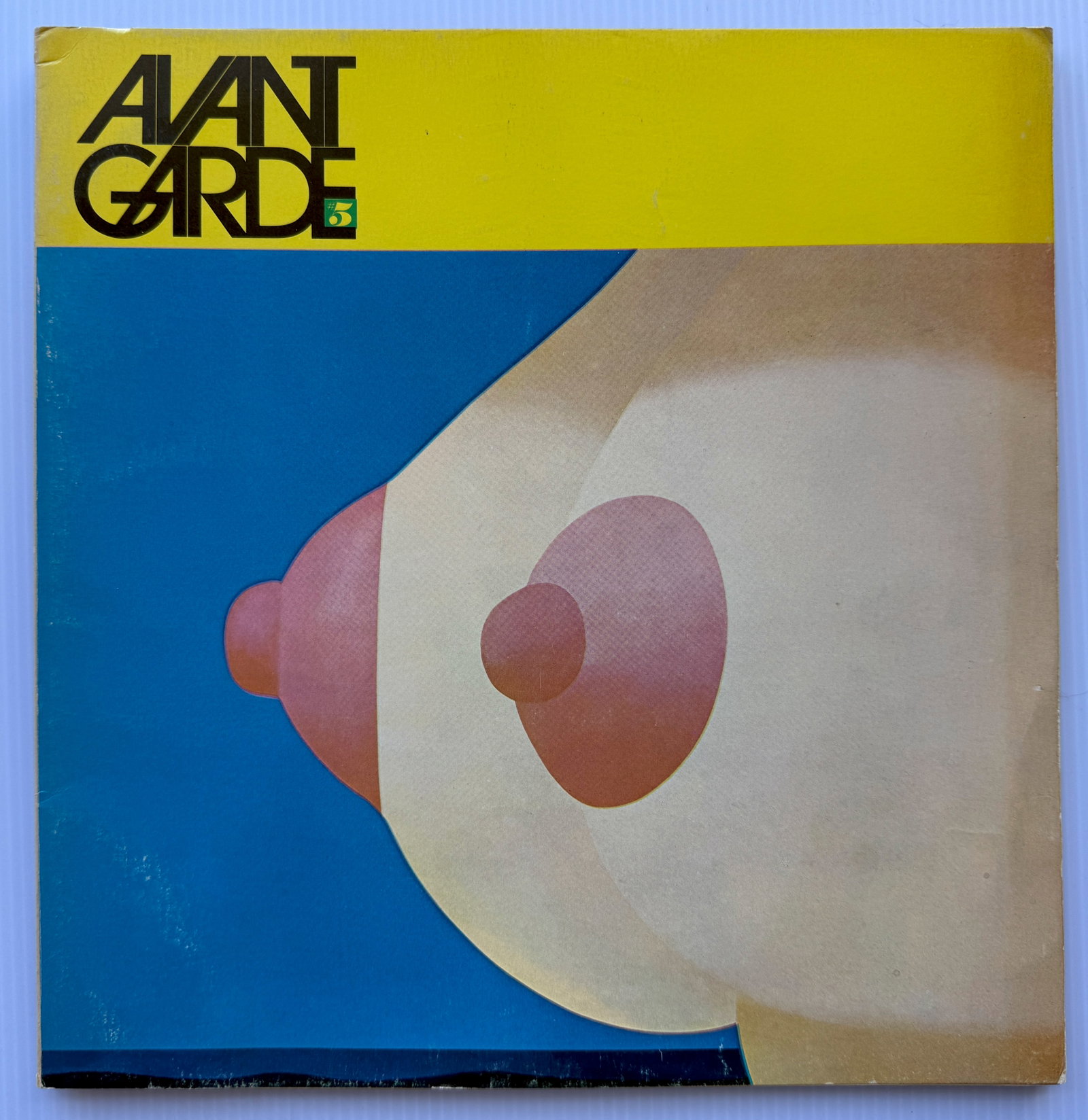 AVANT GARDE #5 WITH NEARLY BANNED COVER ART: AVANT GARDE #5 WITH NEARLY BANNED COVER ART. Avant Garde was a magazine notable for graphic and logogram design by Herb Lubalin. The magazine had 14 issues and was published from January 1968 to July 