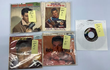 RICKY NELSON 45s