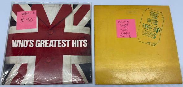 THE WHO ALBUM SET WITH GREATEST HITS