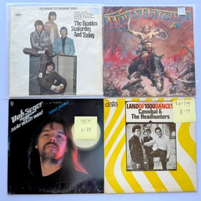THE BEATLES TRUNK COVER AND MOLLY HATCHET
