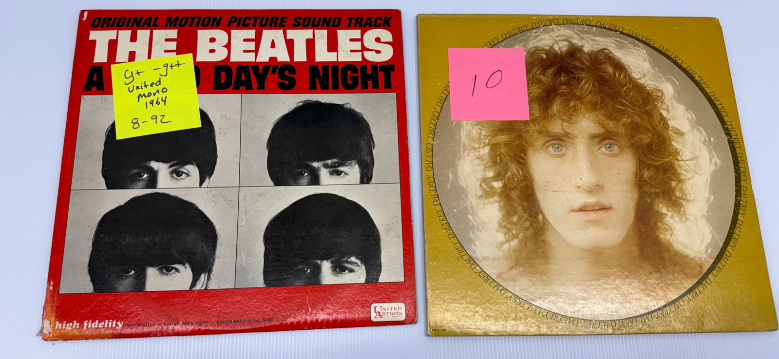THE BEATLES A HARD DAYS NIGHT AND ROGER DALTRY: THE BEATLES A HARD DAYS NIGHT AND ROGER DALTREY