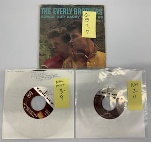 THE EVERLY BROTHERS 45s