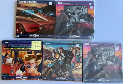 THE ROCK AND ROLL ERA - 5 BOXED SETS !