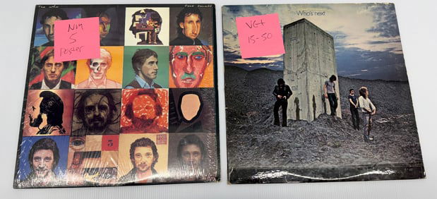 THE WHO FACE DANCES AND WHO’S NEXT