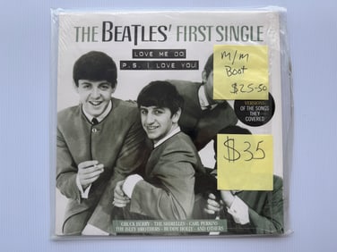 THE BEATLES FIRST SINGLE - BOOTLEG - RARE