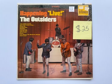 HAPPENING LIVE! - THE OUTSIDERS - WITH SHRINK!
