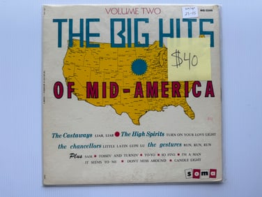 THE BIG HITS OF MID-AMERICA - ON SOMA - VOLUME TWO