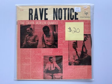 RAVE NOTICE - THE CALVIN JACKSON QUARTET