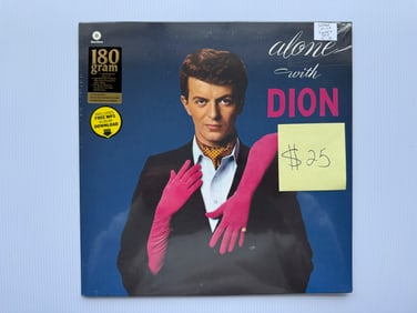 ALONE WITH DION - DION - SEALED! - 180 GRAM - FREE DOWNLOAD