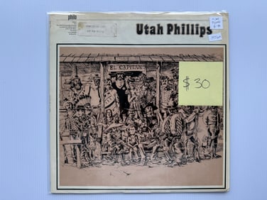UTAH PHILLIPS- RARE PROMO - EL CAPITAN