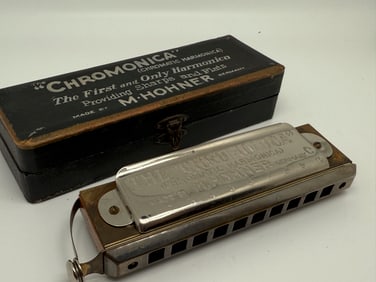 Chromonica Chromatic Harmonica M. Hohner Vintage Germany