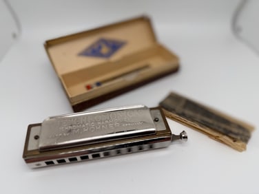 Hohner Harmonica The Chromonica Key Of C Adjustable Germany Chromatic