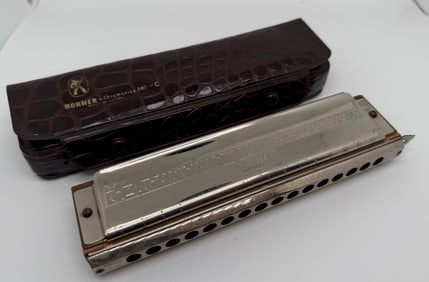 HOHNER 64 CHROMONICA AND CASE