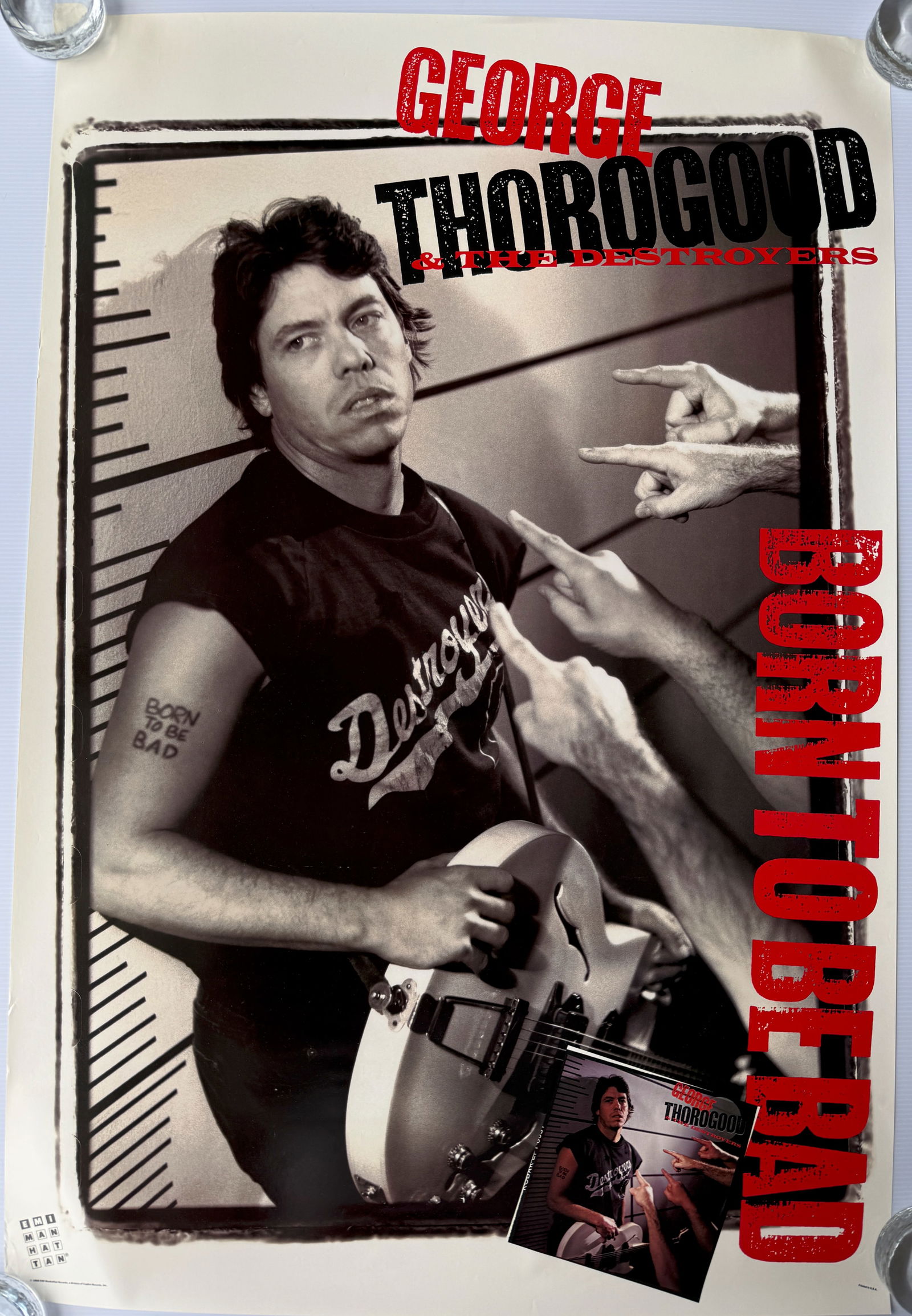 GEORGE THOROGOOD AND VAN MORRISON POSTER SET (1 of 2)