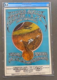 BG171 - 1ST - GRATEFUL DEAD / JEFFERSON AIRPLANE - GRADED 4.5