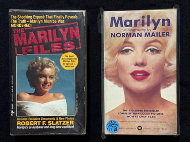 TWO BOOKS ON MARILYN MONROE
