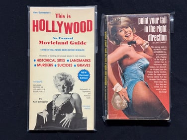 HOLLYWOOD MOVIELAND GUIDE AND PLAYBOY BUNNY EXPOSE