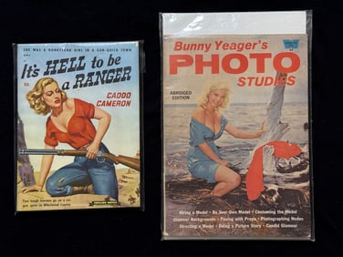 Bunny Yeager's PHOTO STUDIES 1963 AND SOFTCOVER