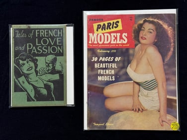 1952 PARIS MODELS TEMPEST STORM AND RARE ADULT UNDERGROUND PUB