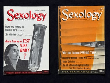 SEXOLOGY - SEX SCIENCE ILLUSTRATED SET