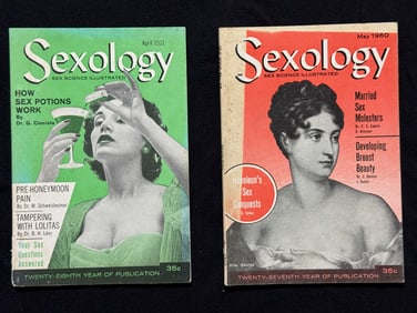 SEXOLOGY - SEX SCIENCE ILLUSTRATED SET