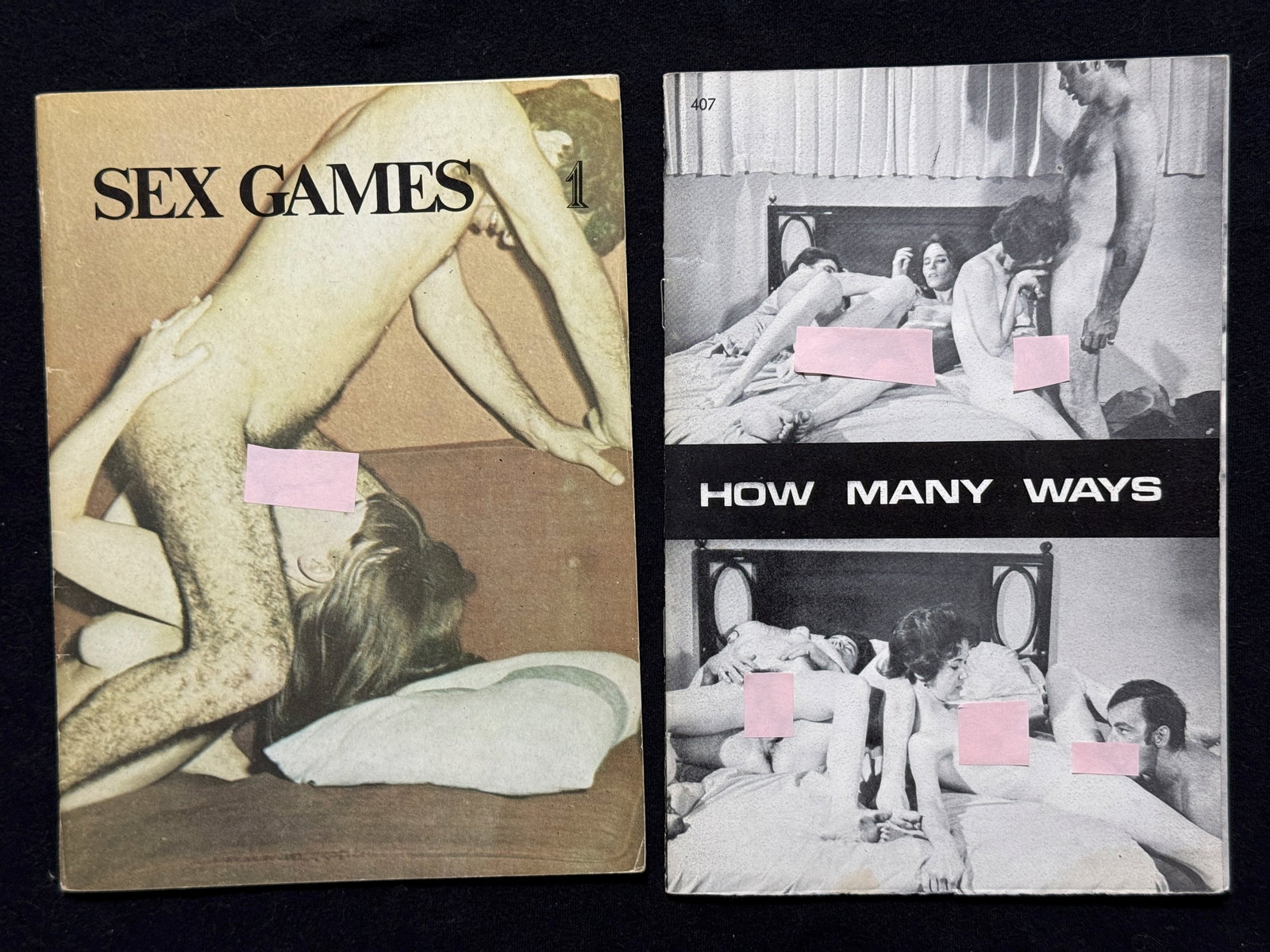 SEX GAMES & HOW MANY WAYS SEX PHOTO MAGS: SEX GAMES & HOW MANY WAYS SEX PHOTO MAGS. UNCREDITED PROBABLY DUE TO PORNOGRAPHY LAWS AT THE TIME. HUNDREDS OF SEXUAL POSITIONS.