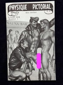 PHYSIQUE PICTORIAL VOL. XIX #1 1971 premier issue