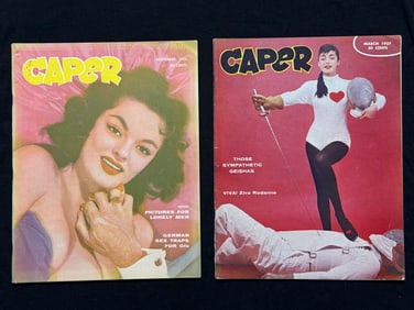 CAPER CHEESECAKE MAGAZINE SET