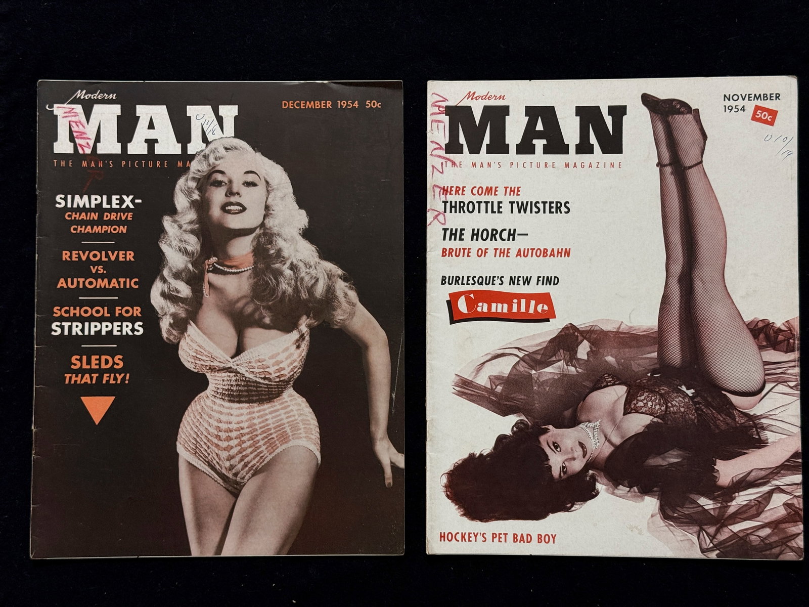 MODERN MAN MAGAZINE SET FROM 1954: MODERN MAN MAGAZINE SET FROM 1954. Modern Man (subtitled "The Picture Magazine for Men" / "The Man's Picture Magazine" / "The Adult Picture Magazine") was a monthly men's magazine founded in 1951 and