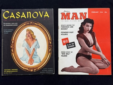 MODERN MAN & CASANOVA MAGAZINE SET