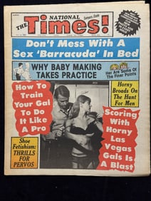 THE NATIONAL TIMES SWINGERS GUIDE - SET OF 2 - PERSONAL ADS WITH AMATEUR PHOTOS