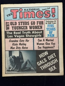 THE NATIONAL TIMES SWINGERS GUIDE - SET OF 2 - PERSONAL ADS WITH AMATEUR PHOTOS