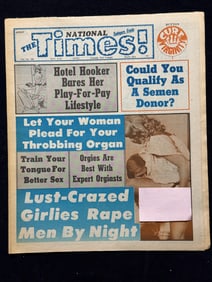 THE NATIONAL TIMES SWINGERS GUIDE - SET OF 2 - PERSONAL ADS WITH AMATEUR PHOTOS