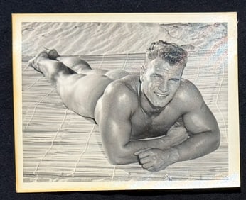 BRUCE OF LOS ANGELES BEEFCAKE ORIGINAL PHOTO