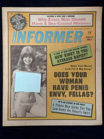 NATIONAL INFORMER SET OF 2 ADULT TABLOID STYLE PUBS