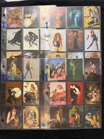 FEMME FATALES 1996 TRADING CARD - COMPLETE SET OF 90