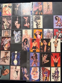 OLIVIA ADULT COLLECTOR CARDS SET 1992