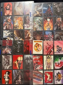 JOSEPH MICHAEL LINSNER DAWN & BEYOND ADULT TRADING CARD SET OF 90