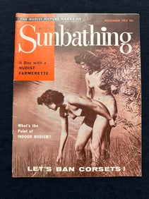 SUNBATHING and MOVIE STAR ADULT MAGAZINES