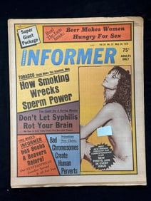 NATIONAL INFORMER SET OF 2 ADULT TABLOID STYLE PUBS