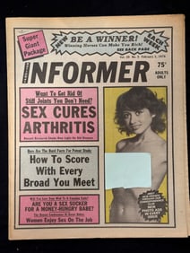 NATIONAL INFORMER SET OF 2 ADULT TABLOID STYLE PUBS