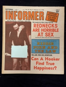 NATIONAL INFORMER SET OF 2 ADULT TABLOID STYLE PUBS