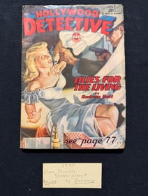 1945 PULP - HOLLYWOOD DETECTIVE