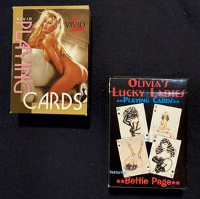 VIVID and BETTIE PAGE PLAYING CARDS