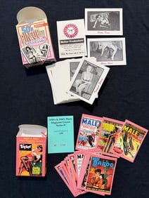 1950’s PINUP GIRLS CARDS & 50’s-60’s MEN’S MAGAZINE COVER CARDS