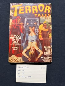 1939 PULP - TERROR TALES