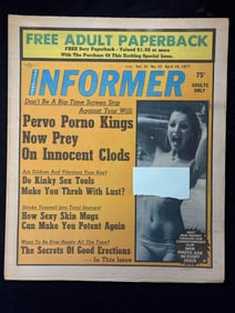 NATIONAL INFORMER SET OF 2 ADULT TABLOID STYLE PUBS